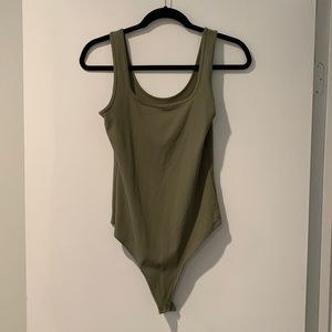 Abercrombie & Fitch Scoop Neck Bodysuit